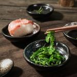 Reactive Glaze Black Porcelain Dinnerware Small Plain Black Eclectic Dishes