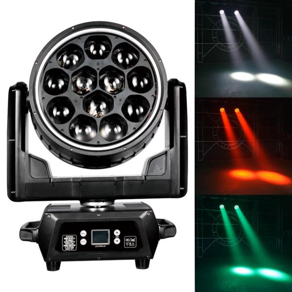 Buy cheap 12*40W RGBW Zoom Wash For Concert LED 4in1 DMX Moving Head Light Beeye Stage from wholesalers