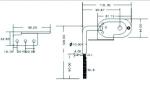 Furniture hardware headrest hinge ,sofa part , hardware fitting , sofa