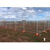 Buy cheap High Strength 2100x2400mm Temporary Steel Fencing For Commercial Construction from wholesalers