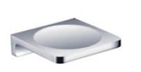 Buy cheap Single Soap dish 1202-2 ,brass,chrome,glass dish for bathroom &kitchen,sanitary from wholesalers