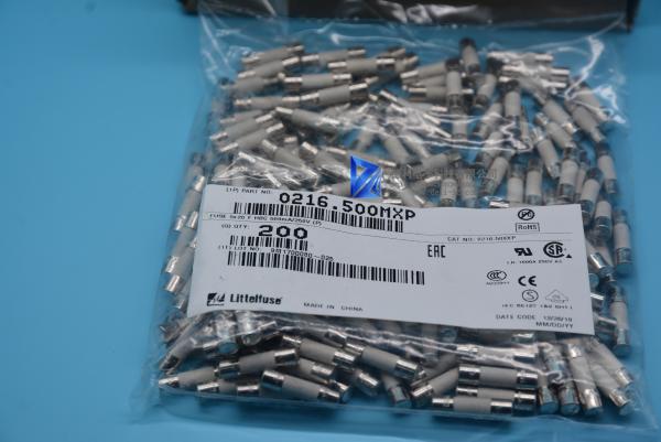 Buy cheap Littelfuse 0216.050MXP 0.05A Axial Lead Cartridge Fuses 5x20 from wholesalers