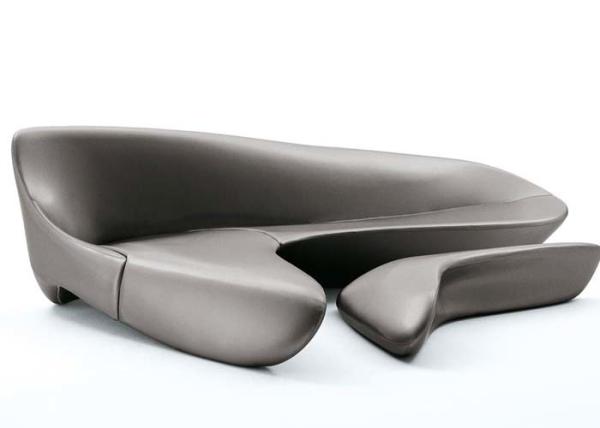 Quality Zaha Hadid Moon Sofa From Moon System Sofa in artifical or anline leather Beb Italia design moon sofa for sale