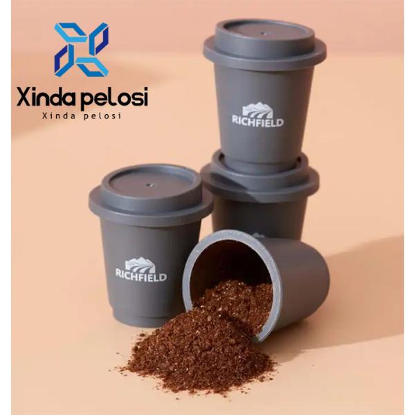 Private Label Coffee Capsules Instant 60mm Coffee Pods Arabica Coffee Powder 100