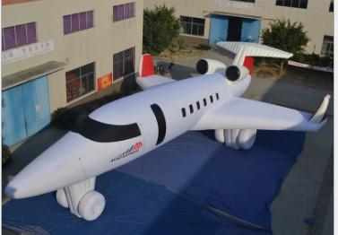 Manufacturer's direct-selling PVC inflatable model aircraft car tank large