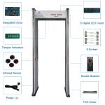 Polywood Archway Metal Detector Gate , 6 Zones Walk Through Body Scanners UB500