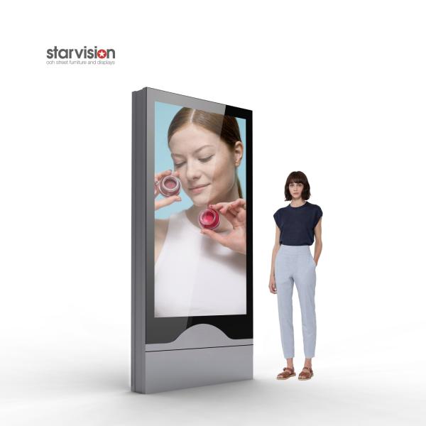 Buy cheap 65 Inch Indoor Digital Signage 700nits Floor Mount LCD Advertising Kiosk from wholesalers