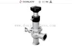 Buy cheap SS316L Manual Adjustable Regulating Valves With Tri Clamp End from wholesalers