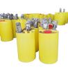 Buy cheap Plastic Acid Alkaline Resistant Chemical Mixing Tank With Agitator 0.75kw 200L from wholesalers