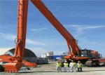 Buy cheap 30 Meters Excavator hitachi EX1100 EX3600 Long reach Boom and stick For Sea Port and off shore barge Construction from wholesalers