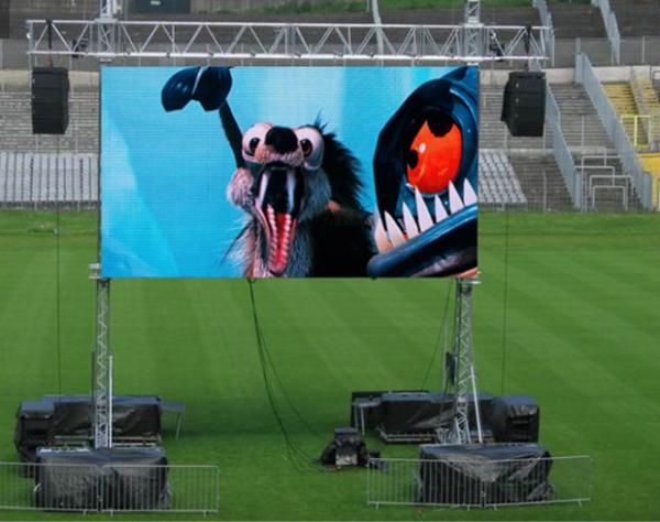 Buy cheap Waterproof Outdoor Rental LED Display Board Full Color P4.81mm 1R1G1B For Show from wholesalers