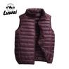 Buy cheap Fashion Plus Size Padded Coats Slim Fit Compression Utility Bubble Waistcoat Sleeveless Quilted Clothes Men Top Vest from wholesalers