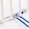 Buy cheap 100W PoE+ RJ45 Cable Ethernet Cat6 , Blue Cat6 Gigabit Ethernet Cable from wholesalers