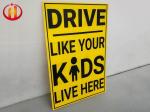 Polypropylene Glossy Corrugated Plastic Signs Durable WaterProof