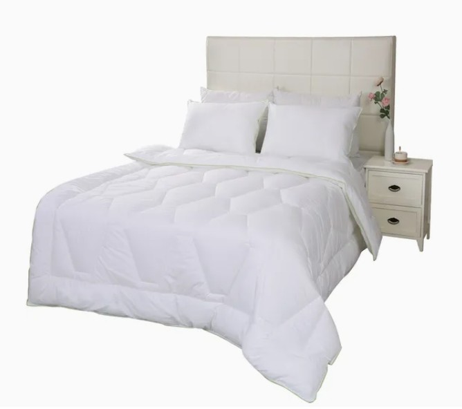 Microfiber Different Filling Material Quilt Duvet Quilt With Piping