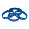 Buy cheap Custom Ink - Filled Silicone Bracelets Sport Event Rubber Wristbands from wholesalers
