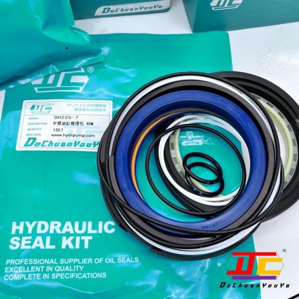 Buy cheap Hydraulic Bucket Cylinder Seal Repair Kit For DH225-7 Excavator from wholesalers