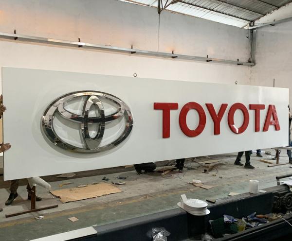 Buy cheap Professional LED Logo Sign Board Luminous Words Car Advertising Brand Logo from wholesalers