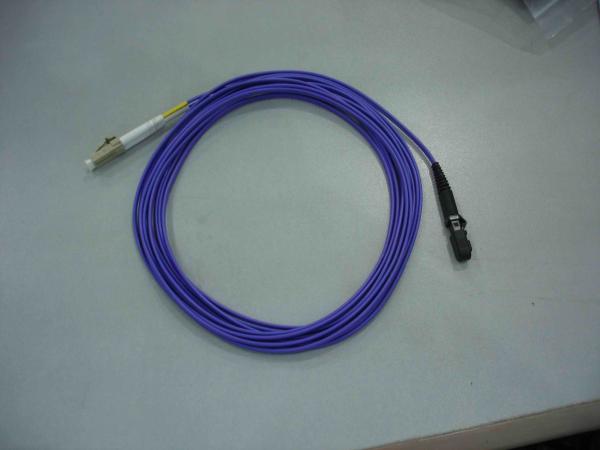 Buy cheap MTRJ To LC Fiber Optic Patch Cord , Multimode Fibre Patch Leads For Test Equipment from wholesalers