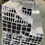 Welded Aluminum Square Tube Profiles Extruded Aluminum Hollow Square Tubing