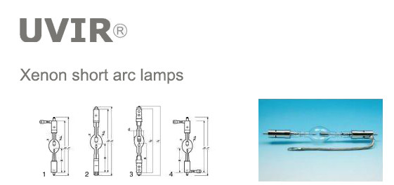 6kw 35V Xenon Arc Bulb , 425mm Xenon Bulb In Halogen Projector