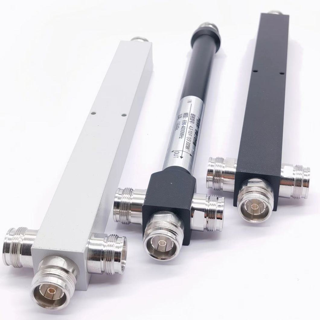 Power Divider 698-4200MHz High Power Reactive 2 Way Cavity Power Splitter