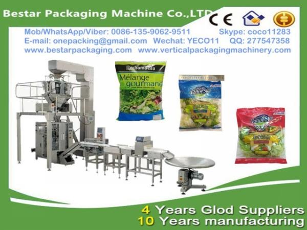 green leafy vegetable salad weighting and filling machine ,all kind of