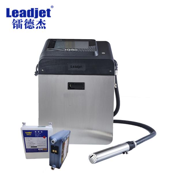 Buy cheap V680 Nozzle 3 Lines Continuous Ink jet Printer For Food Beverage Packages Production Lines from wholesalers