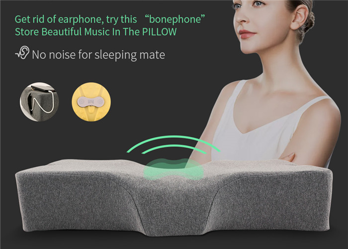 Buy cheap T090 Jacquard Fabric Inner Cover Memory Foam Pillows Ergonomic Sleeping Bone Conduction Type from wholesalers