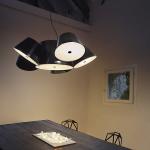 Macaron Dining Room Black Metal Chandelier Kitchen home Tam Tam Marset