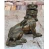 Buy cheap Classic Decorative Chinese Lion Statue Bronze Foo Dog Animal Sculpture Ornaments from wholesalers