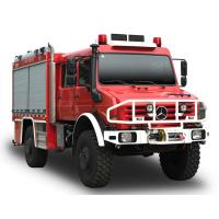Buy cheap 4x4 Unimog Forest Special Fire Truck with Double Cabin and Water Tank product