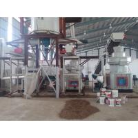 Buy cheap Sawdust Wood Pellet Production Line Customized Motor Power Pellet Mill Plant product