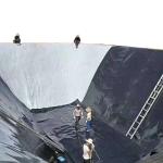 HDPE Waterproof Geomembrane Soil Stabilization Geocell Grid for Dam Landfill