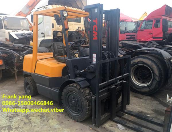 Buy cheap second hand TCM Forklift 3 Ton , tcm used 3 ton diesel forklift for sale from wholesalers