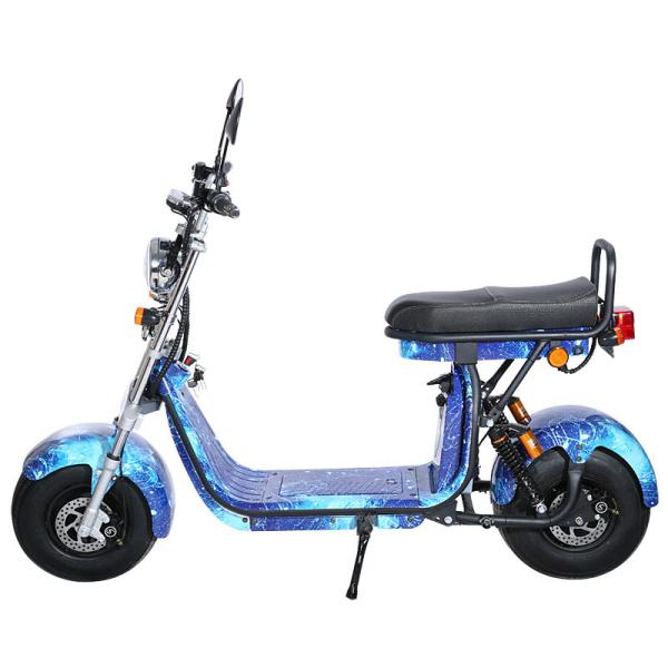 Buy cheap 1500w Fast Electric Motorcycle Scooter Fat 0-60 60 65 70 Mph 2 Wheel Citycoco from wholesalers