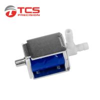Buy cheap 3 Way 12V Mini Electric Solenoid Valve 240mA For Coffee Machine Massager product