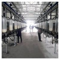 Buy cheap 380v 7.5kw Herringbone Milking Parlor for goat farm product