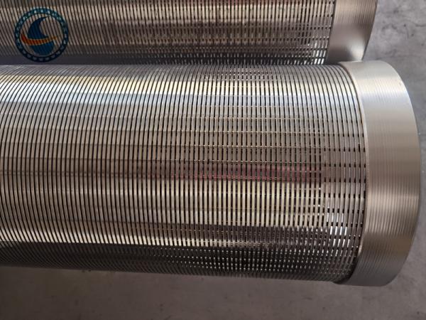 Buy cheap 12" Stainless Steel Johnson Wedge Wire Screens For Water Well Application from wholesalers