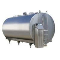 Buy cheap Horizontal Stainless Dairy Tank Milk Storage Cooling Chilling Cooler Refrigerati product