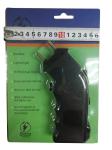ABS Battery Operated Cattle Prod / Electric Stock Prodders Black Ergonomic