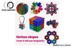 Colorful NdFeB Magnetic Spheres Toy Bright Nickel Plated For Kids