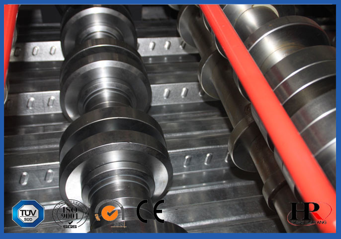 Floor Deck Roll Forming Equipment / Compositive Automated Production Line