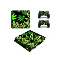 Buy cheap Novelty 420 Lifestyles Ps4 Slim Game Machine Sticker Hemp Leaf Series product