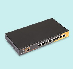 20KM SC Single Mode Fiber Optic Media Converter 4 Port Simplex Duplex Type