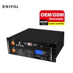 Rack Mounted Battery Pack 48V 100AH Solar Battery Lithium Lifepo4 5kwh