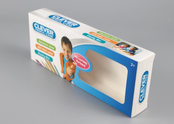 Matte Ivory Board Square Product Packaging Boxes Flexor Printing WIth Plastic