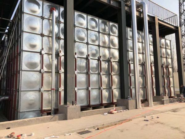 Buy cheap Bolted Assembled Hot Dip Water Tank Galvanised Panels Fire Fighting from wholesalers