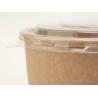 Buy cheap Strong Kraft Paper Bowls , Paper Soup Bowls Lined With Leak Proof Inner Coating from wholesalers