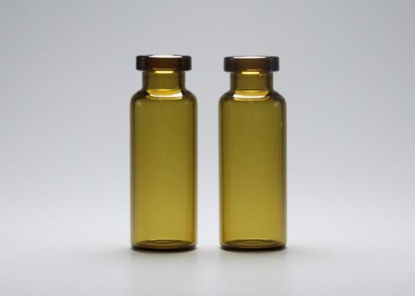 Buy cheap 4ml Brown Crimp Neck Pharmacy Low Borosilicate Glass Vial Packing from wholesalers